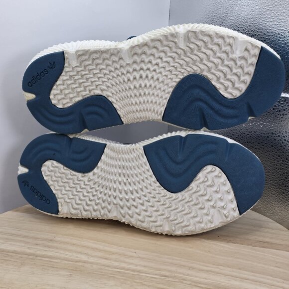 Womens 7-Adidas Prophere Sneaker Shoes Teal Knit Ortholite CQ2541 Chunky Outsole - Picture 8 of 9